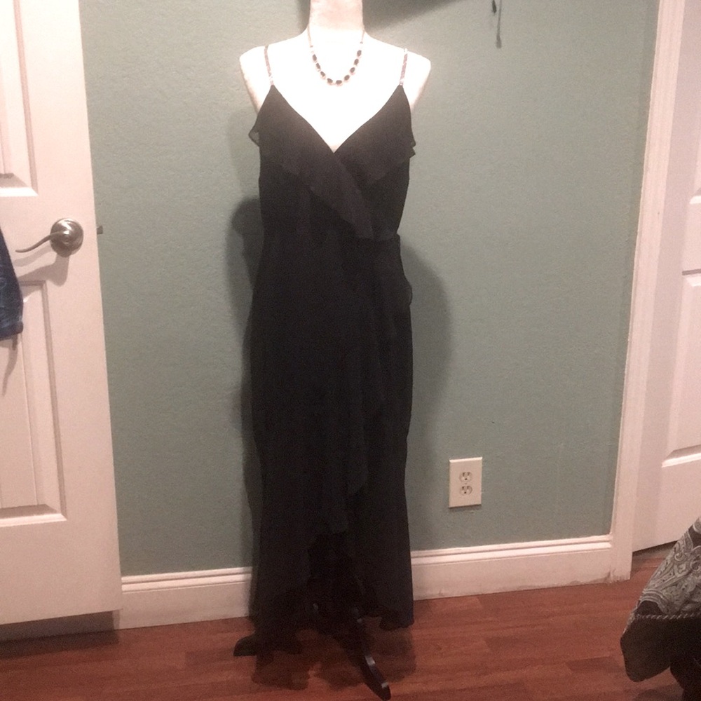 NWT Express elegant black dress size Large